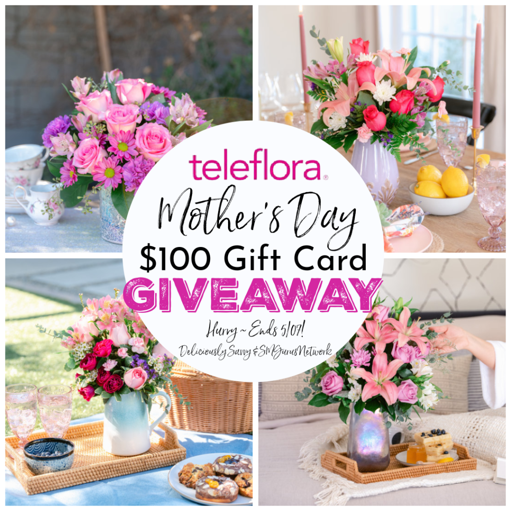 Teleflora Mother’s Day 0 Gift Card Giveaway! – Ends 5-7