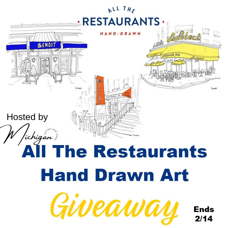 All The Restaurants Hand Drawn Art Giveaway.jpg