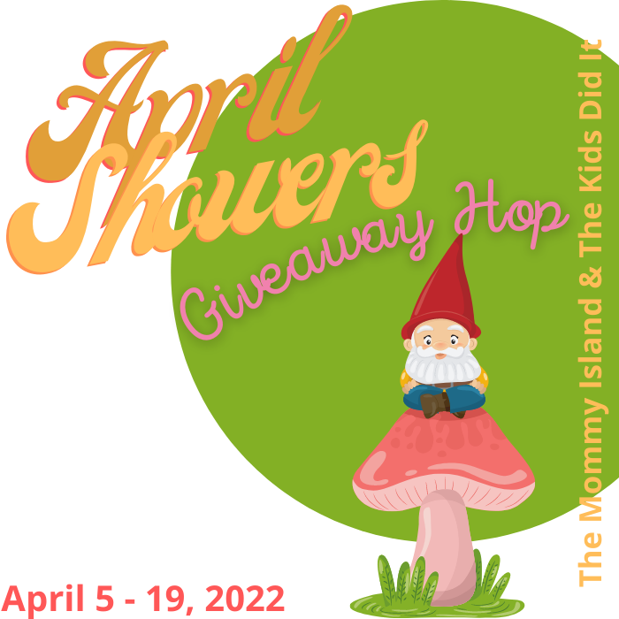April Showers Giveaway Hop sponsored by The Mommy Island blog and The Kids Did It blog