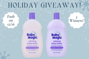 Ends 12-16 – Baby Magic Holiday Giveaway!
