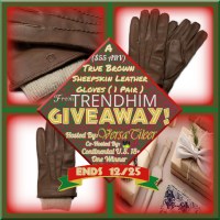 TRENDHIM True Brown Sheepskin Leather Gloves Giveaway__ Holiday '22__625x625