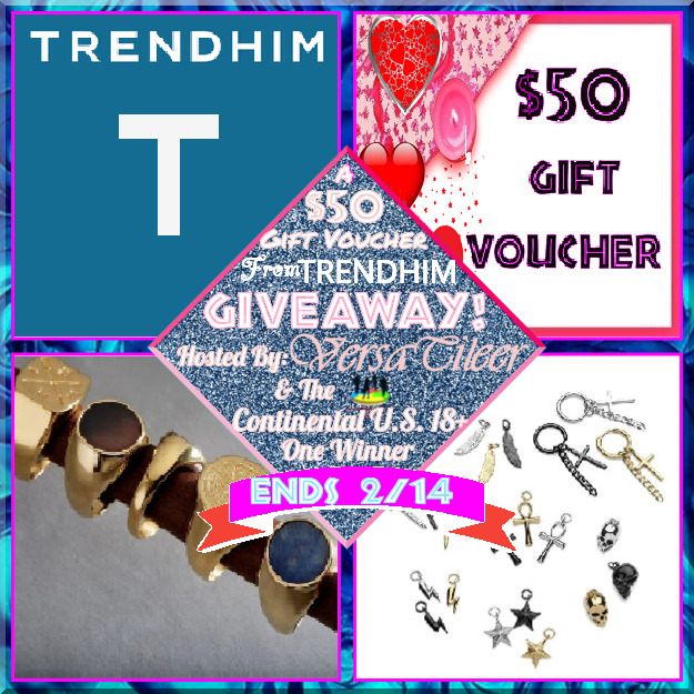 One lucky winner will win a $50 Gift Voucher to Trendhim. Ends 2/14. Thank you and good luck to all participating entrants!
