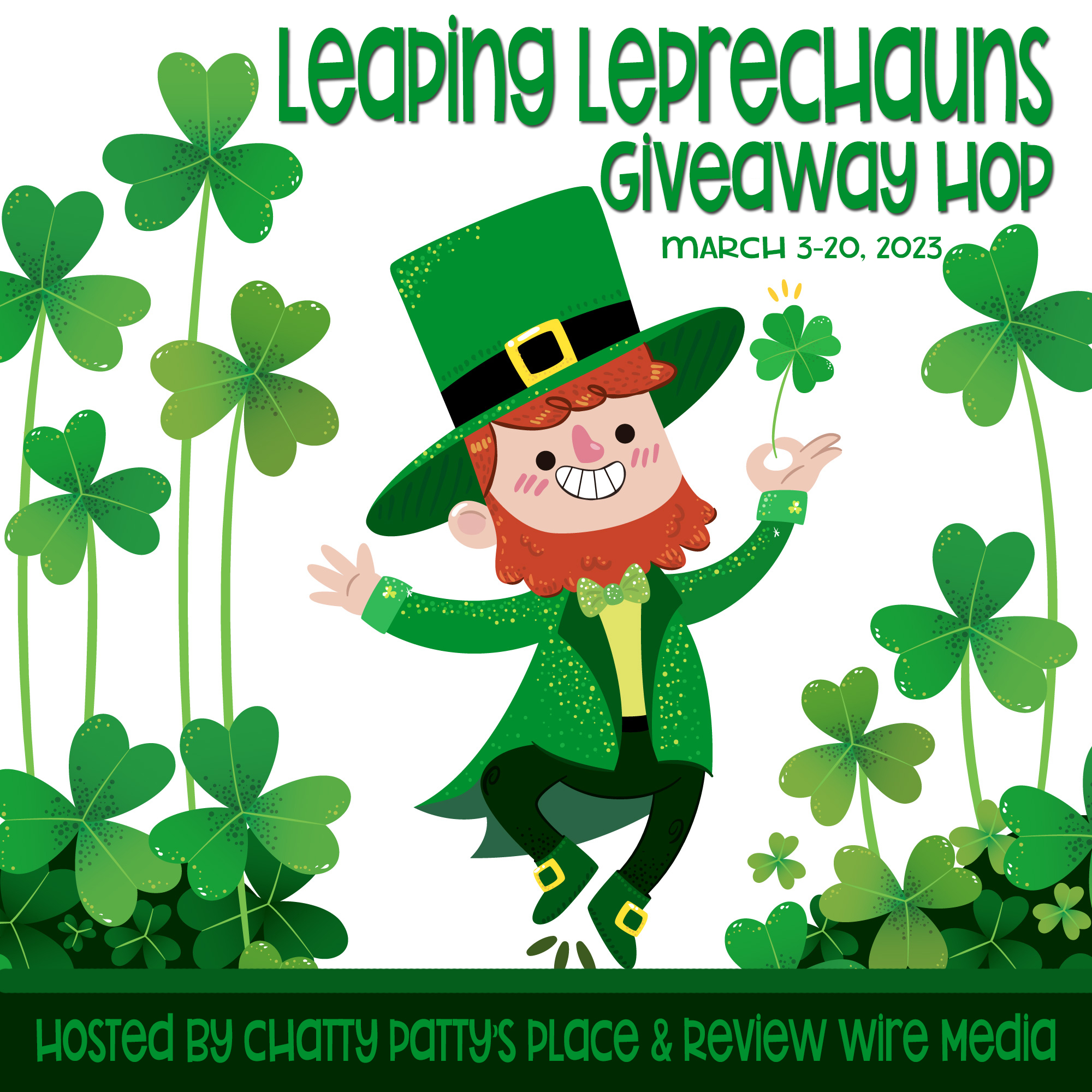 Leaping Leprechauns Giveaway Hop – Sponsored by @TheReviewWire & @chattypattysplc