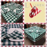 Gingham Checkered Tablecloth/Napkins from LA Linen – Review