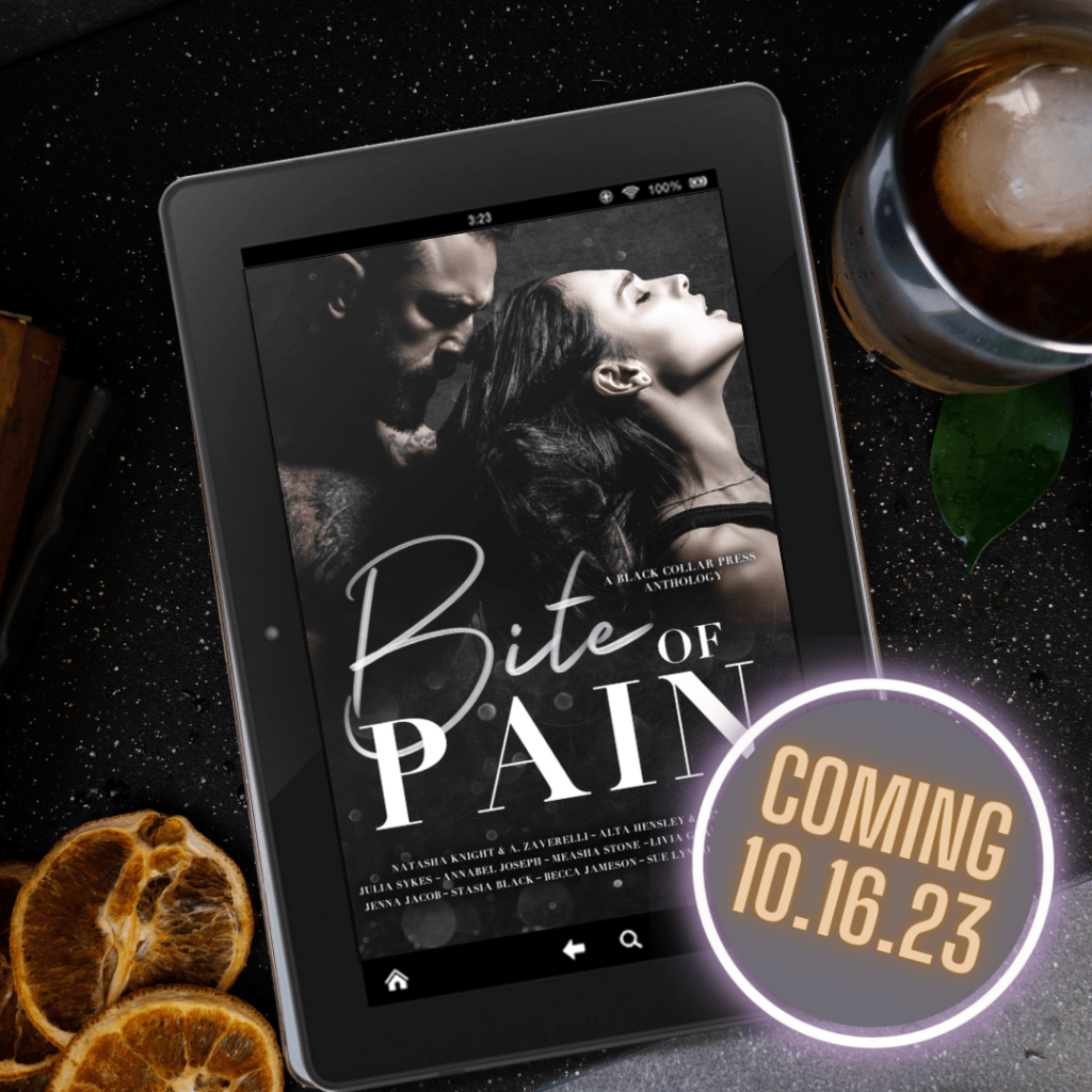 Bite Of Pain by Anthology Cover Reveal – Release Date 10-16