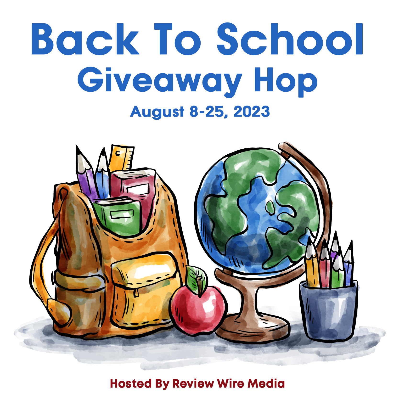 Back to School Giveaway Hop – Sponsored by @TheReviewWire & @chattypattysplc