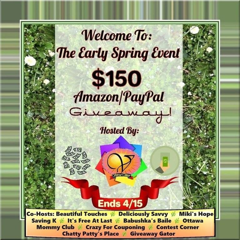 Early Spring Event '24 – 03-01 - 04-15 – Winner's Choice $150 Amazon eGift Card or PayPal Cash Giveaway__883x883px..jpg