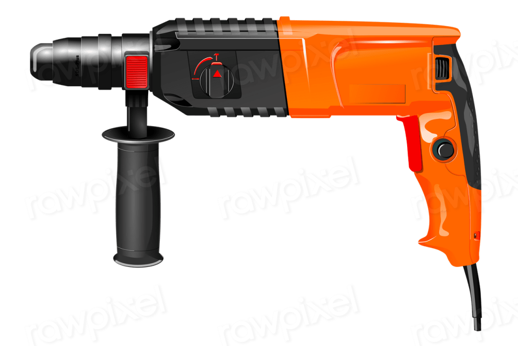 Photorealistic drill png sticker, transparent.png