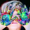 A KId With Multicolored Hand Paint.jpg