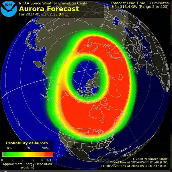 20240511__Aurora Borealis, Map- swpc.noaa.gov__recording