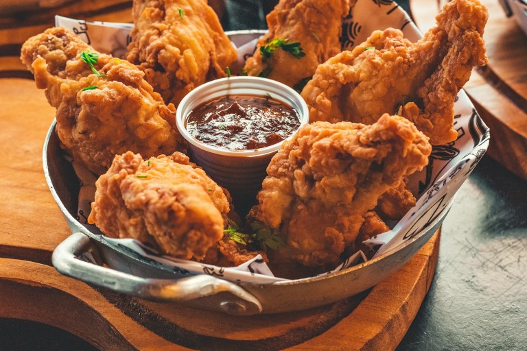 fried chicken on stainless steel tray.jpg