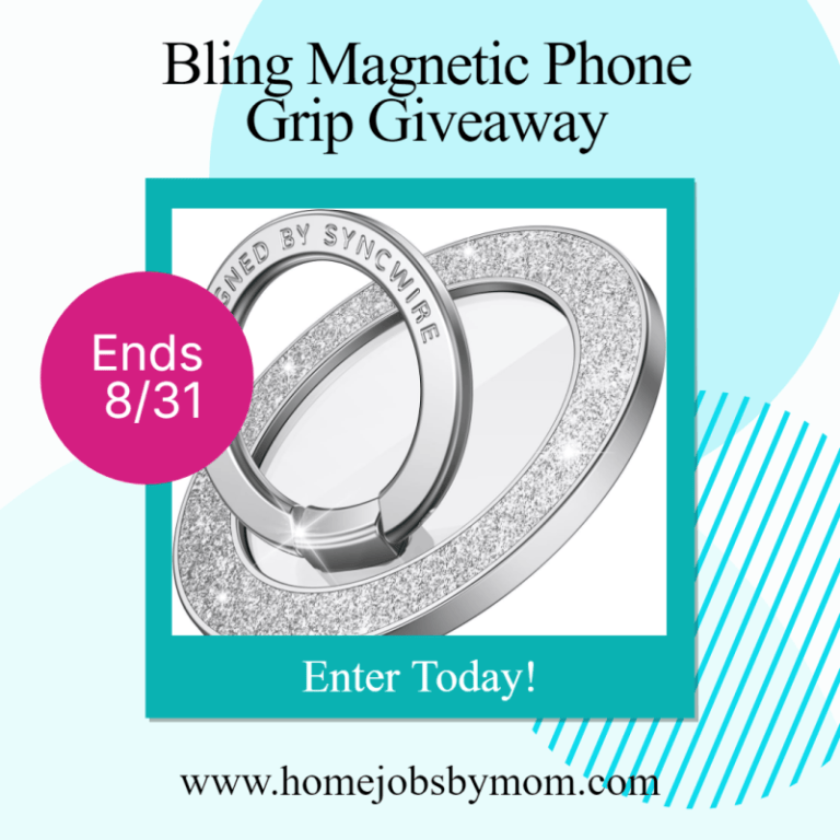 Ends 08-31 – Glittery Magnetic Phone Grip Giveaway!