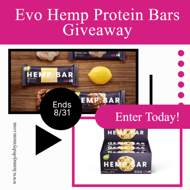Ends 09-15 – Evo Hemp Protein Bars Giveaway! Ends 09-15 – Evo Hemp Protein Bars Giveaway!