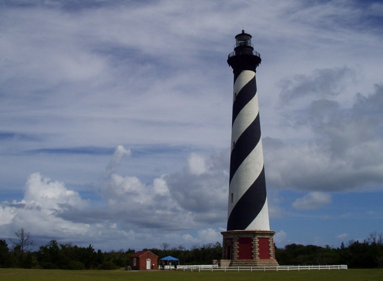 Hatteras Lighthouse, OBX vacation 2006.jpg