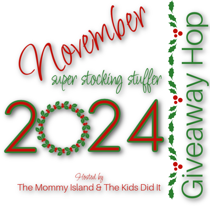 December November Super Stocking Stuffer Giveaway Hop sponsored by @the3kidsdidit @TheMommyIsland