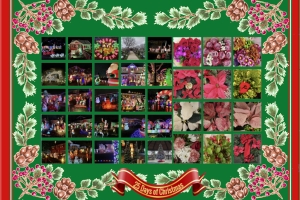 Featured Photos Montage – The 25 Days of Christmas & 12 Christmas Flowers – 2024
