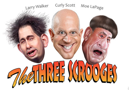 The Three Scrooges, Larry Walker, Curly Scott and Moe LaPage.jpg