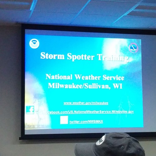 #Skywarn Storm Spotter Training