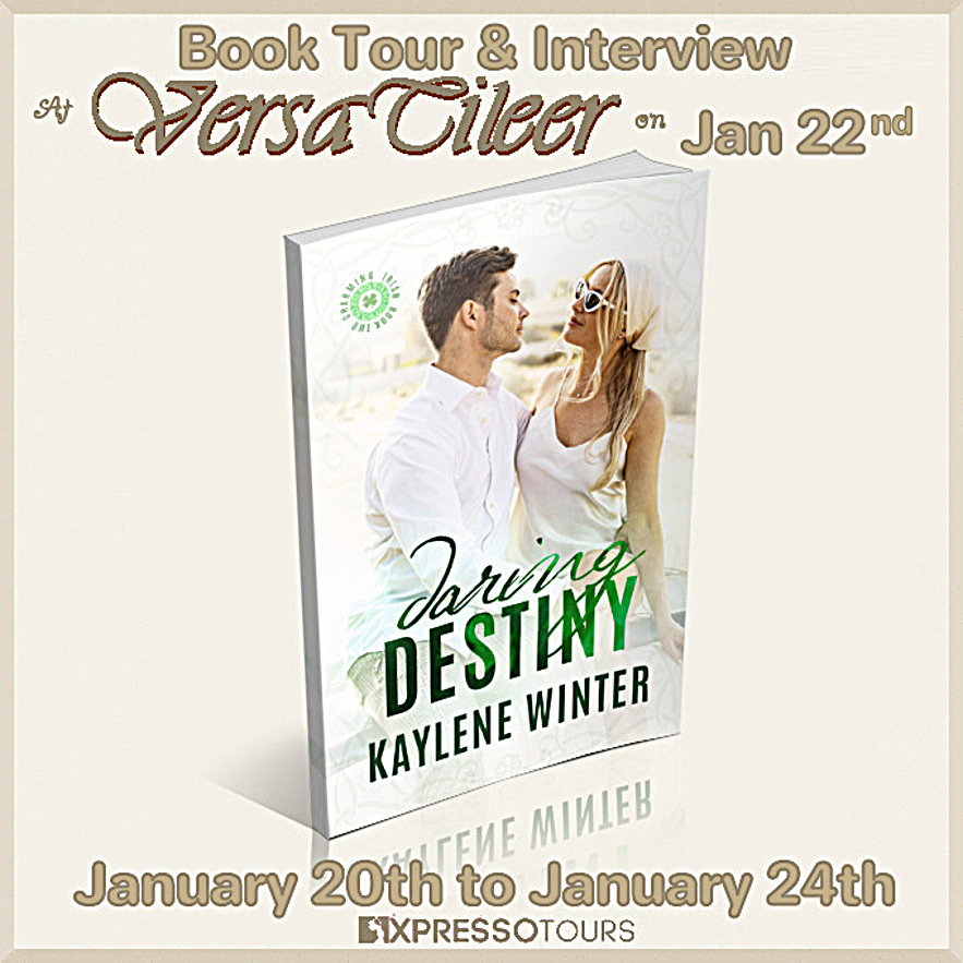 Ends 01-29 – Daring Destiny by Kaylene Winter Book Tour & Interview + Signed Copy of Daring Destiny & Swag Giveaway