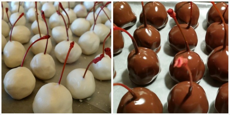 I made chocolate covered cherries with my mama and my sister. I haven't been able to participate in over ten years. I'm so glad to be closer to them now!.jpg