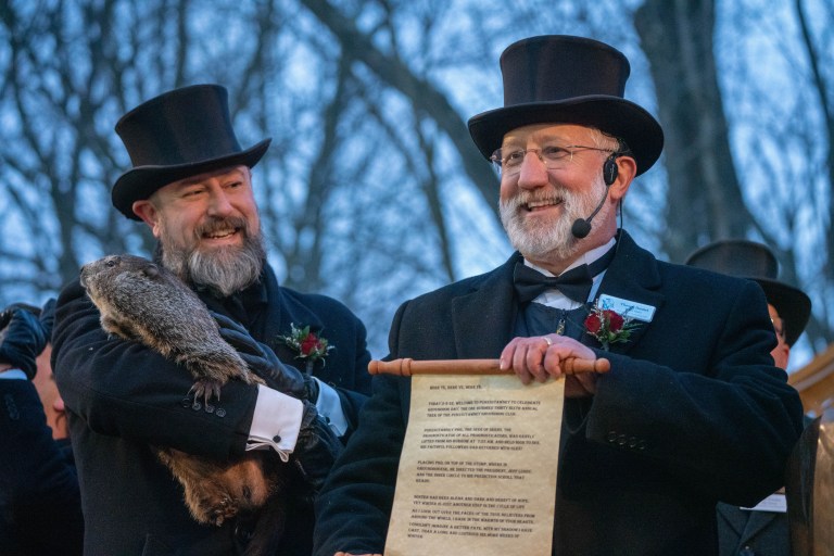 Punxsutawney Phil Groundhog Day 2022 Pennsylvania (51858203861).jpg