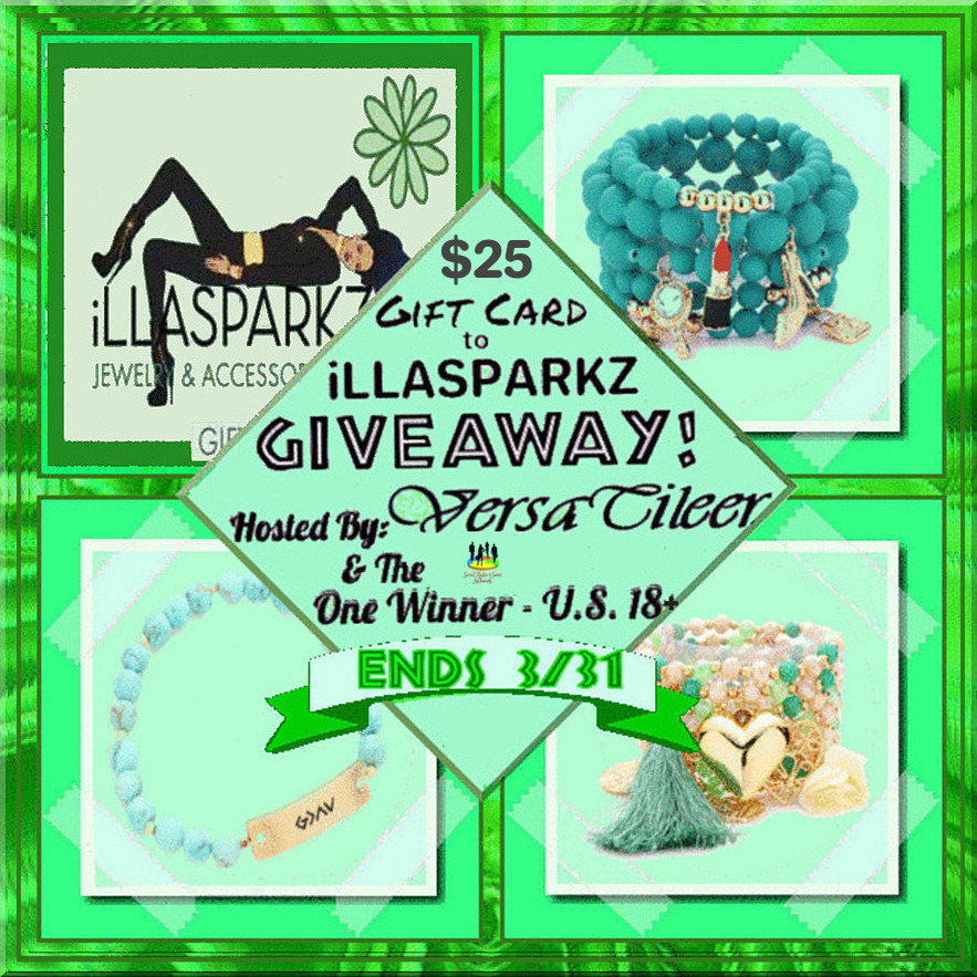 Ends 03-31 – iLLASPARKZ  Gift Card Spring Giveaway!