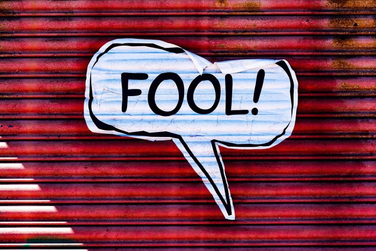 fool, sign, wall, street art, liverpool street, paper sign, fool, fool, fool, fool, fool.jpg