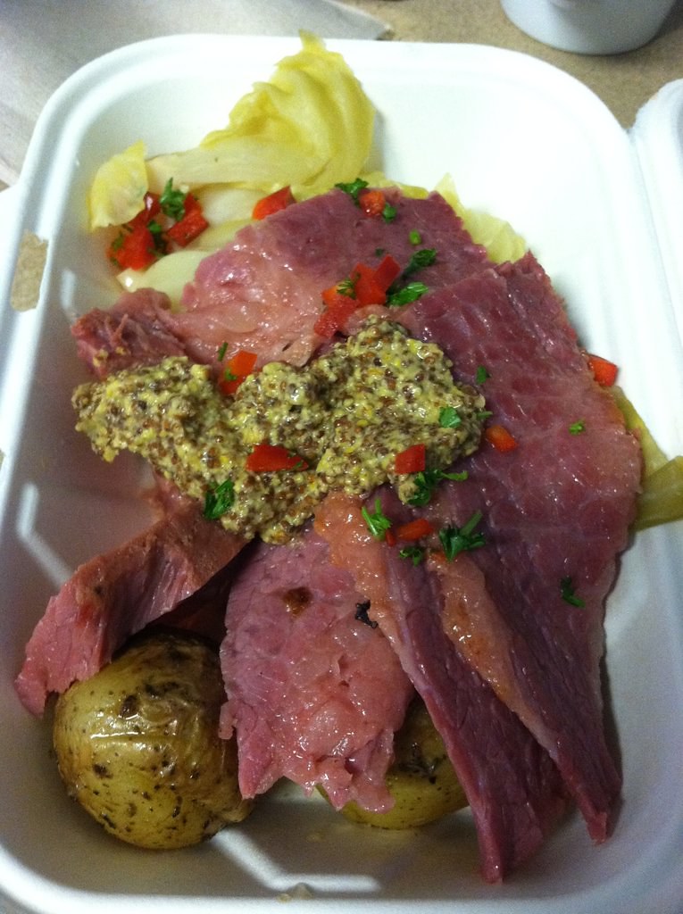 Corn beef & cabbage. They also had Guiness beef stew!.jpg