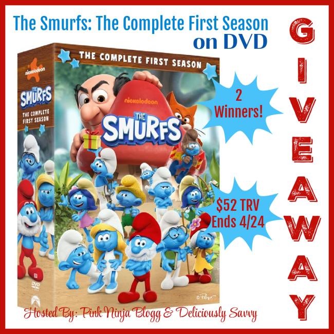 Ends 04-24 – The Smurfs: The Complete First Season DVD Giveaway! 2 Winners!