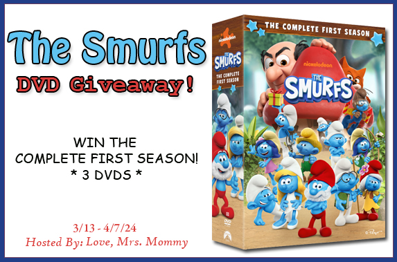 Ends 04-07 – The Smurfs Complete 1st Season on DVD Giveaway!