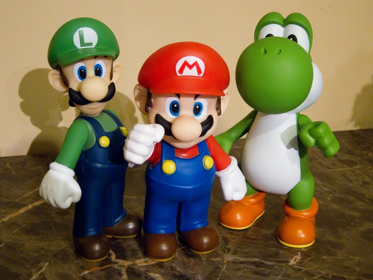 Luigi, Mario, and Yoshi,jpg
