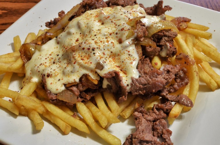Mmm... cheesesteak fries
