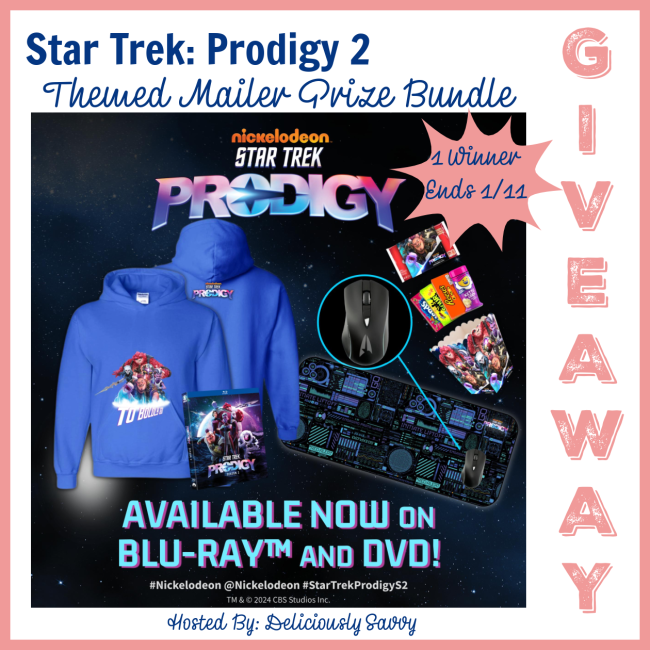 Ends 01-11 – Star Trek: Prodigy 2 Themed Mailer Prize Bundle Giveaway!
