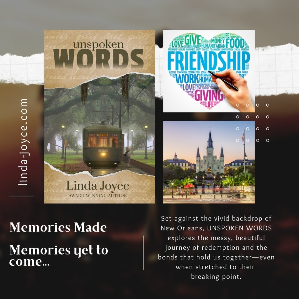 Ends 04-23 – Unspoken Words by Linda Joyce Book Blitz + Autographed Copy/Swag &  Amazon Gift Card Giveaway