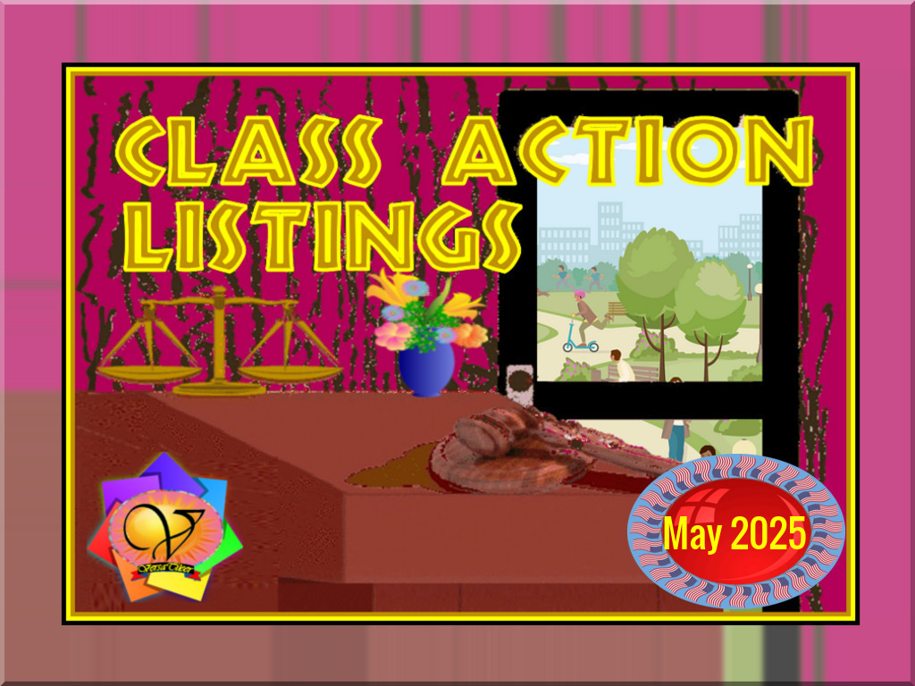 Class Action Database – June 3rd, 2025 to October 15th, 2025