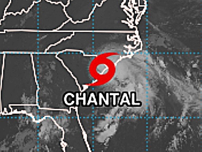 From the Satellite…Atlantic Tropical Storm Chantal on .GIPHY & Video + 2025 Season Info