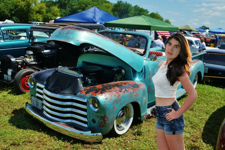 Ice Girl at the Car Show.jpg