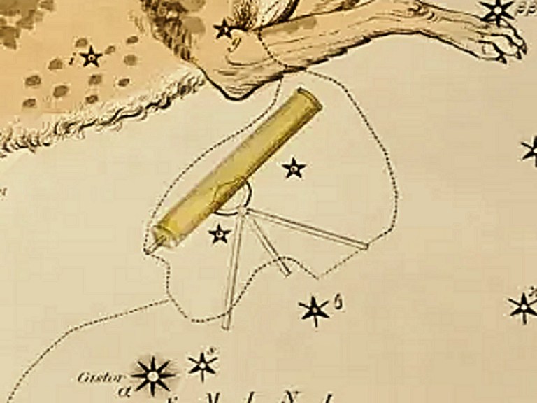 Sidney Hall’s (1831) astronomical chart illustration of Lynx and the Telescopium Herschilii. Original from Library of Congress. Digitally enhanced by rawpixel..jpg