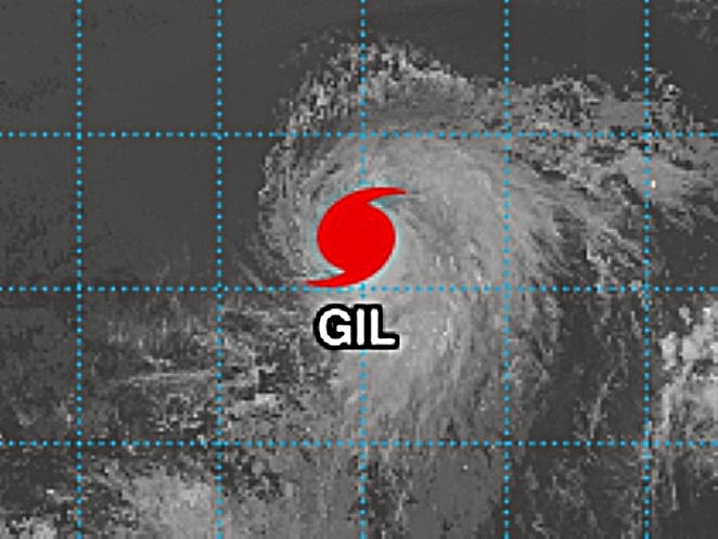 From the Satellite…Pacific Hurricane Gil on .GIPHY & Video + 2025 Season Info