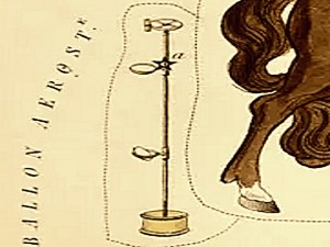 Sidney Hall&rsquo;s (?-1831) astronomical chart illustration of Microscopium. The microscope forming the constellation. Original from Library of Congress.jpg