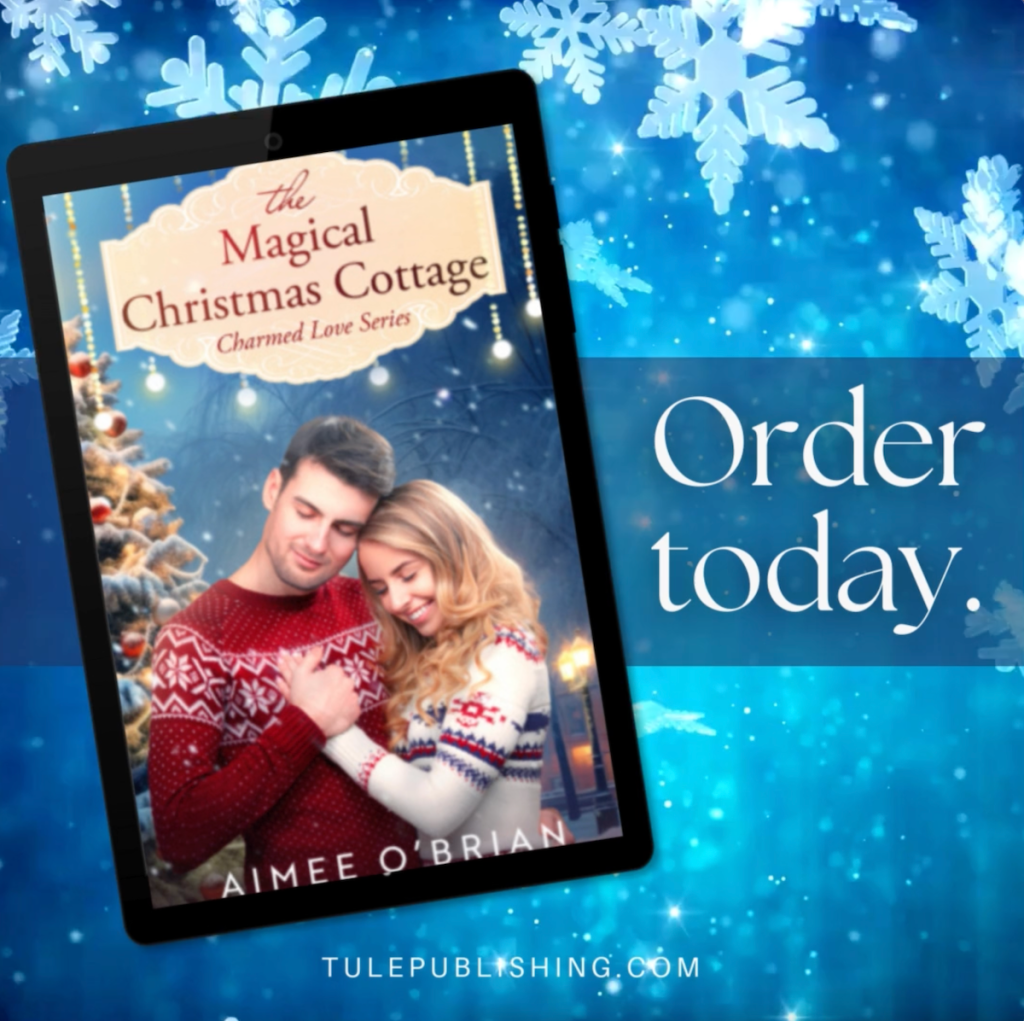 Ends 10-29 – The Magical Christmas Cottage by Aimee O’Brian Book Blitz +  2 x  Amazon Gift Cards Giveaway