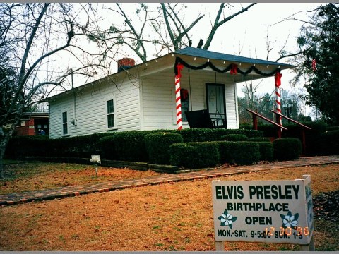 Elvis Presley Birthplace & Museum ~ Tupleo ~ Mississippi ~ Vintage Photo.jpg