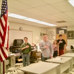 Students recite the Pledge of Allegiance to the flag of the United States at Hayesville High School in 2004.jpg