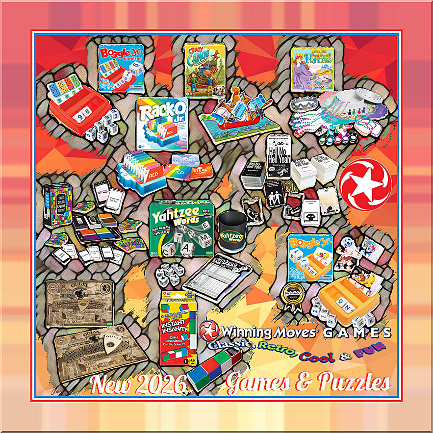 New 2026 Games and Puzzles from Winning Moves Games – Review