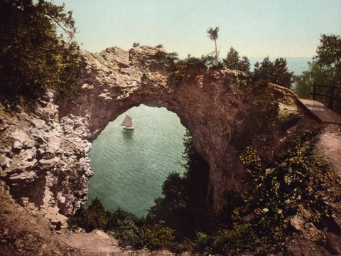 Arch Rock, Mackinac Island Michigan, c. 1899.jpg