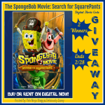 Ends  02-28 – The SpongeBob Movie: Search for SquarePants Digital Movie Giveaway! (2 Winners!)