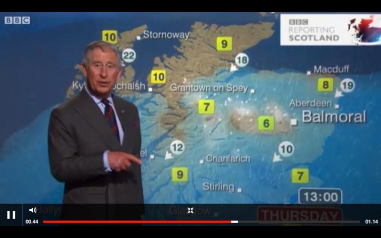 Prince Charles does the weather forecast with emphasis on Balmoral.jpg