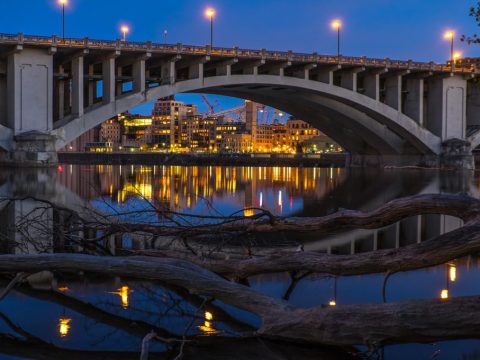 Third Ave bridge and Mill City museum complex. (Explored).jpg