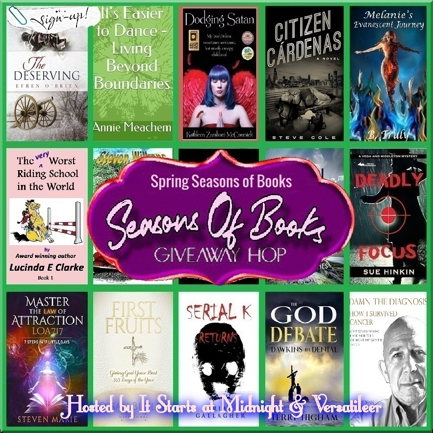 Ends 04-01 – Bloggers Opp! Spring Seasons of Books Giveaway Hop Sign Ups! Hop Starting on March 7, 2026