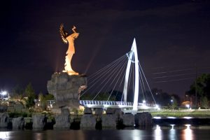 Keeper of the Plains at Night 04.jpg